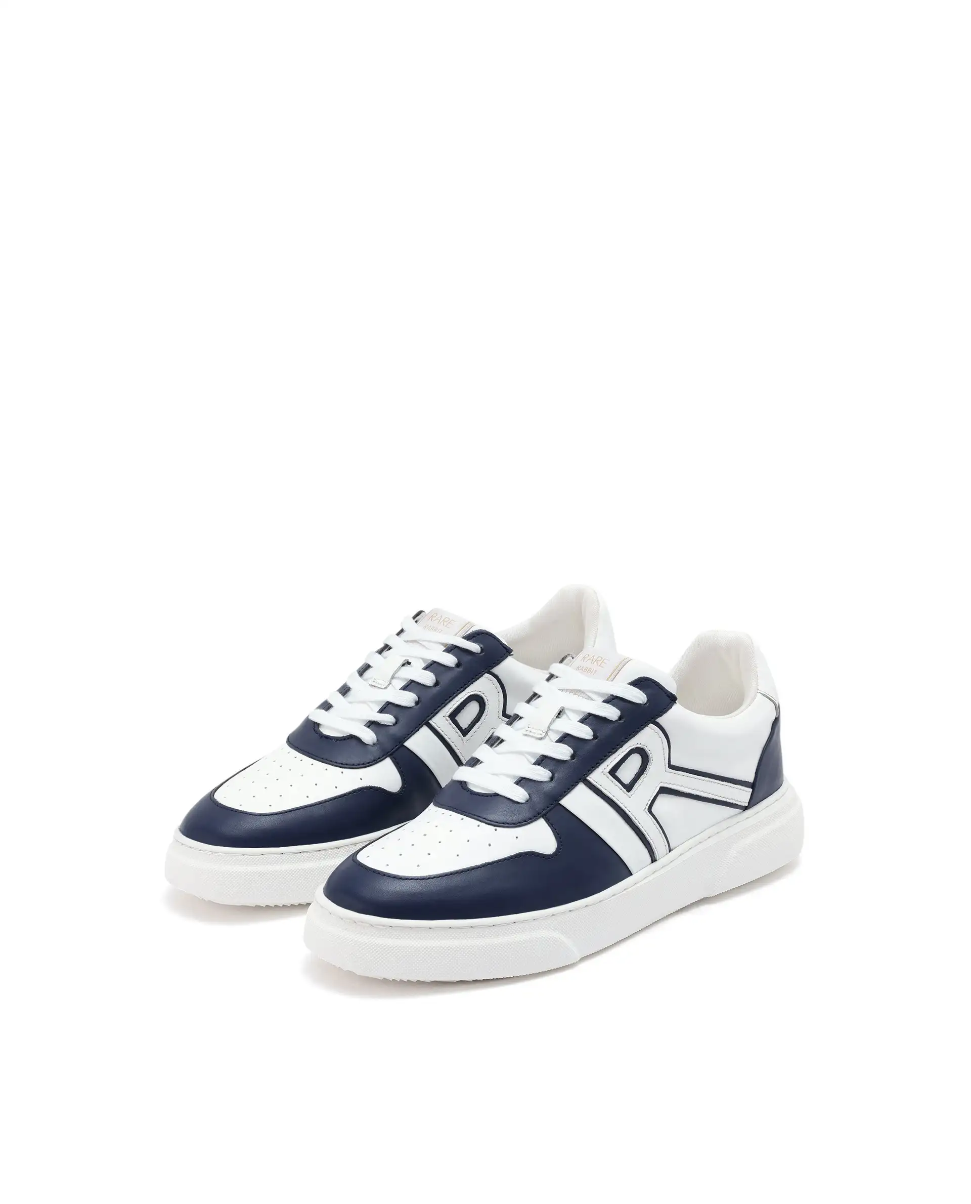 Rare Rabbit Corp Cygnus Pro-Lqwhite-Navy Shoes - Image 3