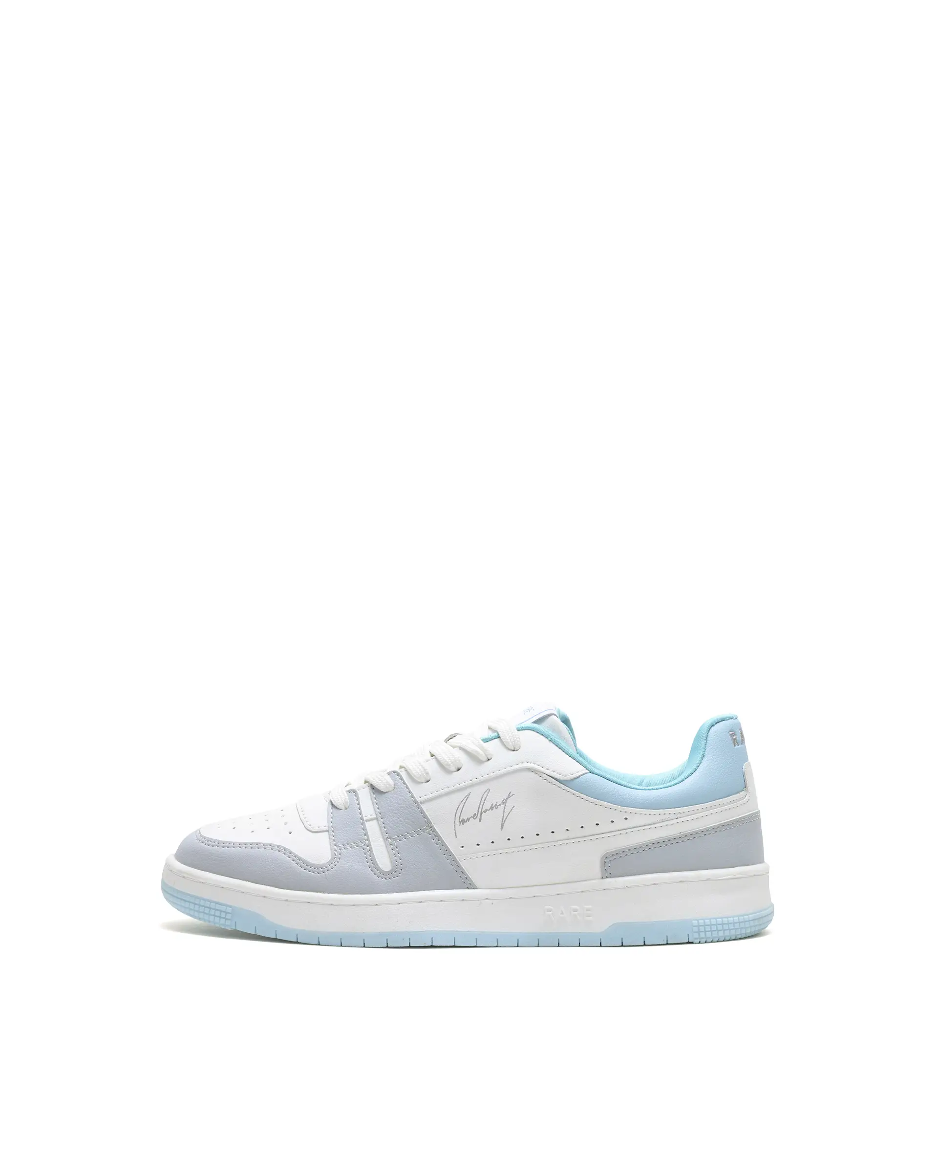 Rare Rabbit Men's Enrik Blue Micro Fiber Sneaker - Image 8