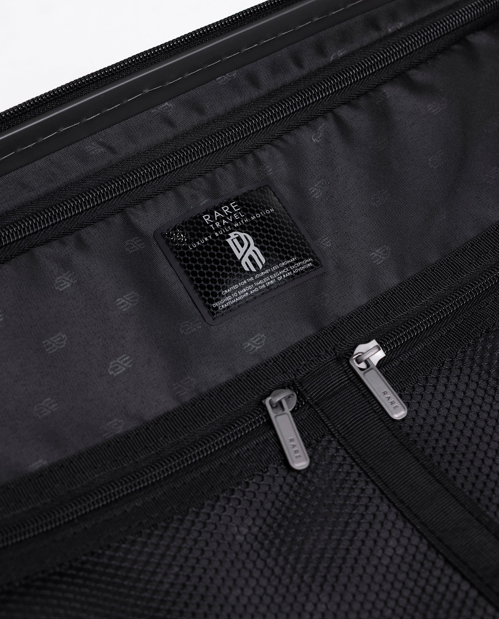 Rare Rabbit Gallardo Black Impact-Resistant Hard Shell Trolley Bag - Image 6