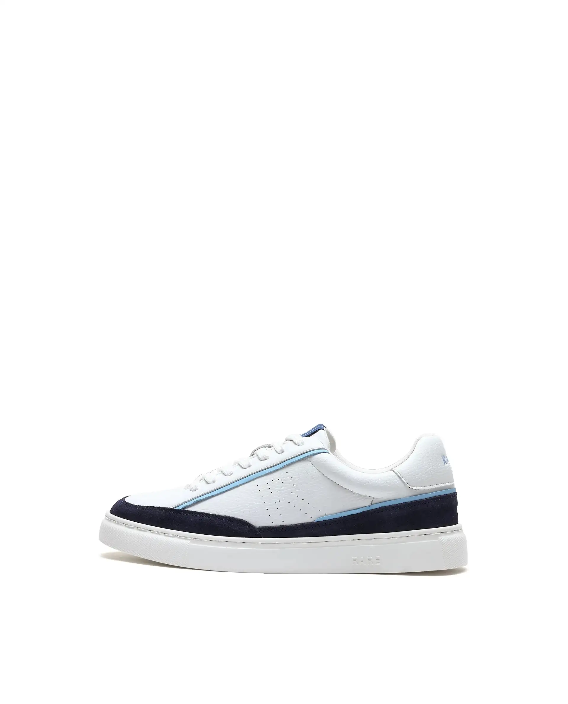 Rare Rabbit Men's Kennen Navy Micro Fiber Causal Sneaker - Image 9