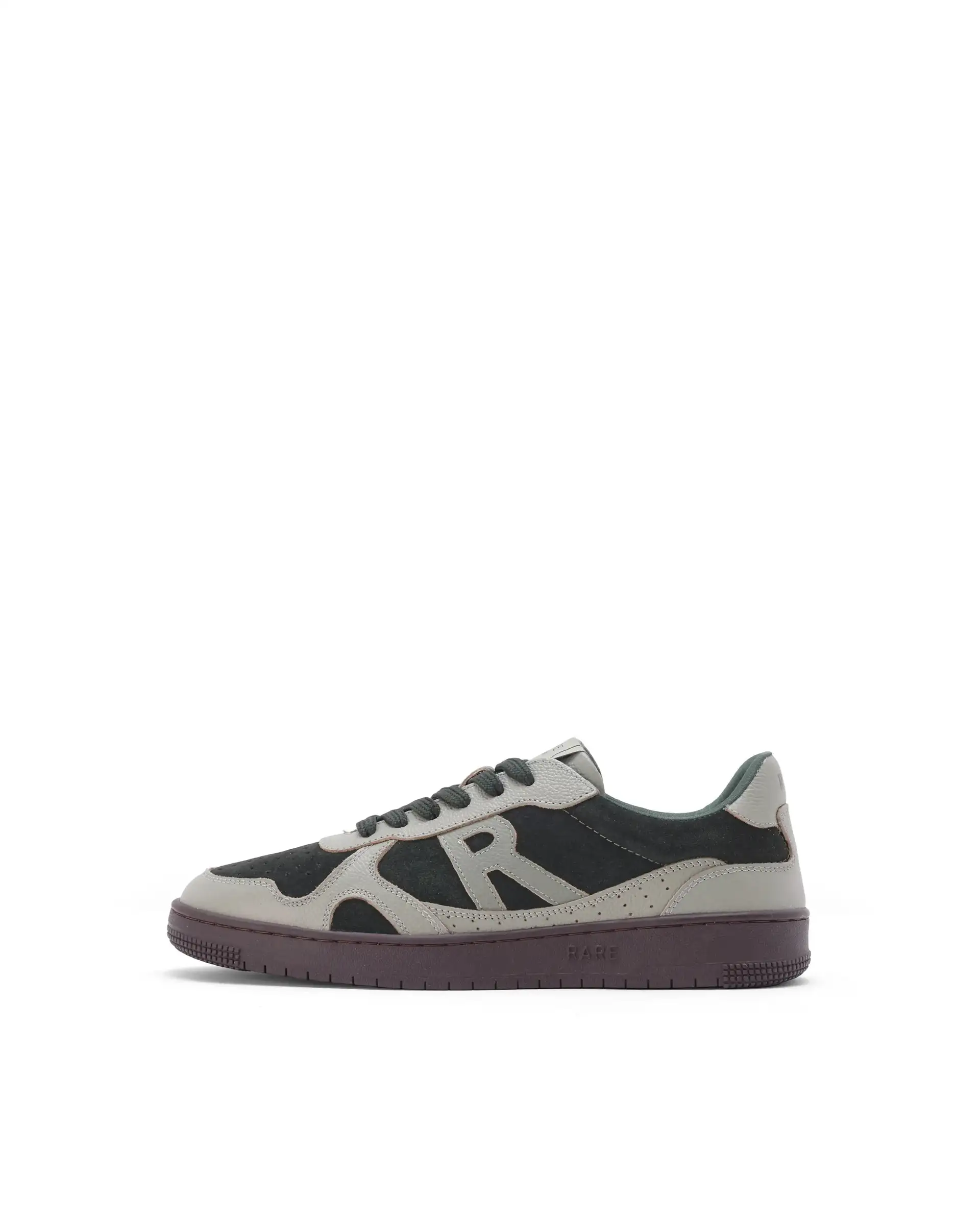 Rare Rabbit Men's Kepler Pro Dark Green Genuine Leather Low-Top Lace-Up Sneaker Shoes - Image 10