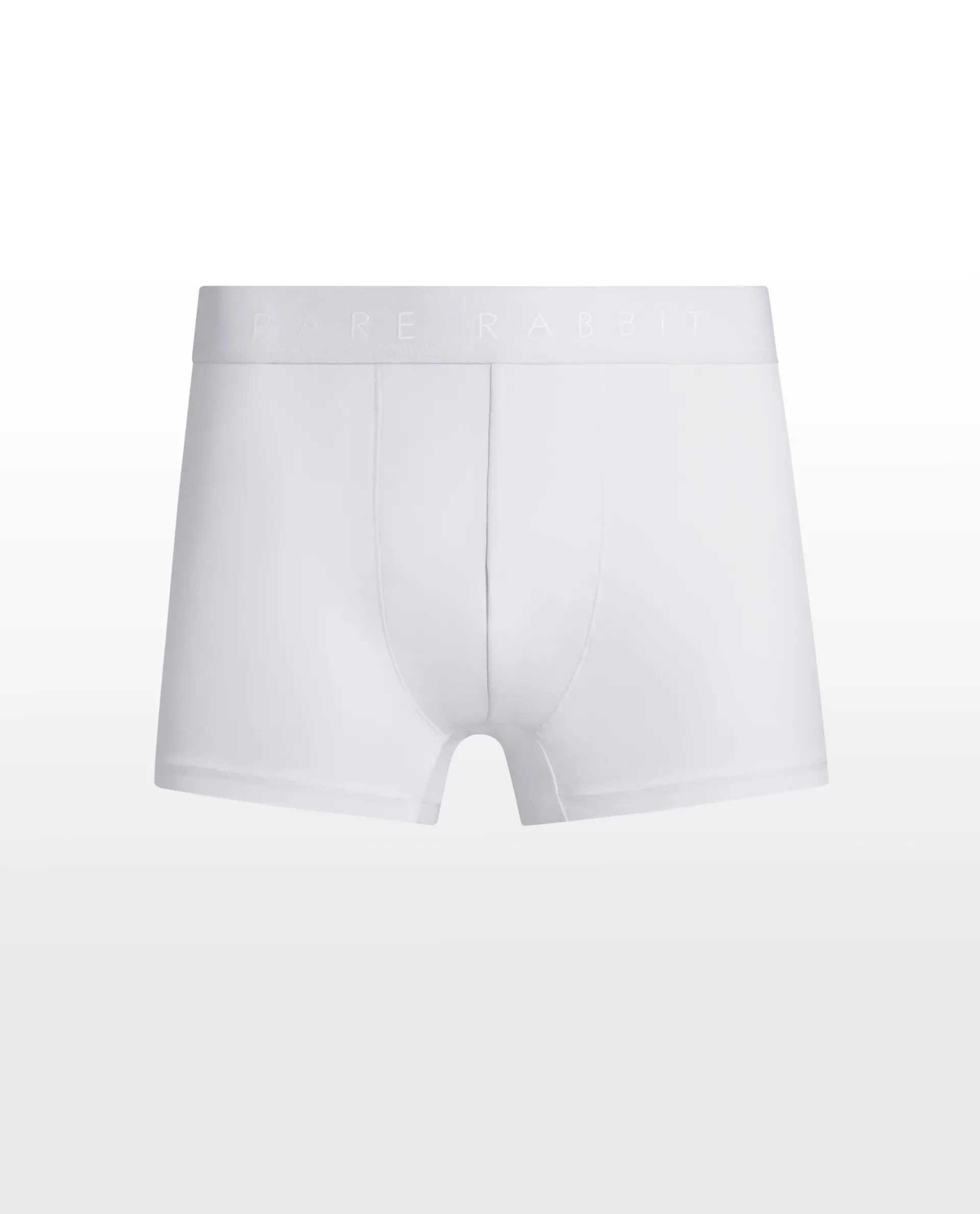 Rare Rabbit Men Now Black/White/Grey Soft Cotton Stretch Trunks (Pack Of 3) - Image 4