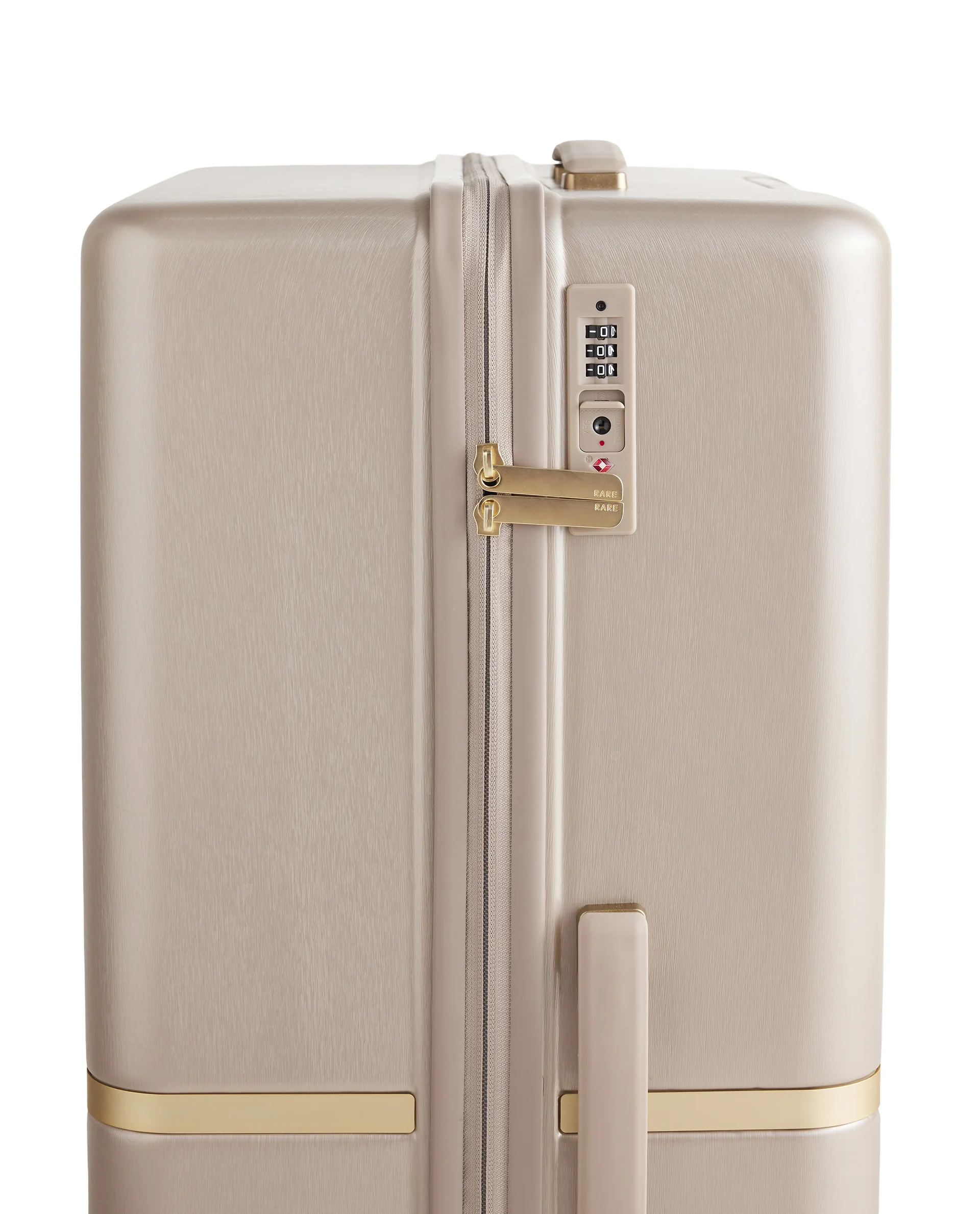 Rare Rabbit Tony Beige Hard Shell Trolley Bag Large - Image 12