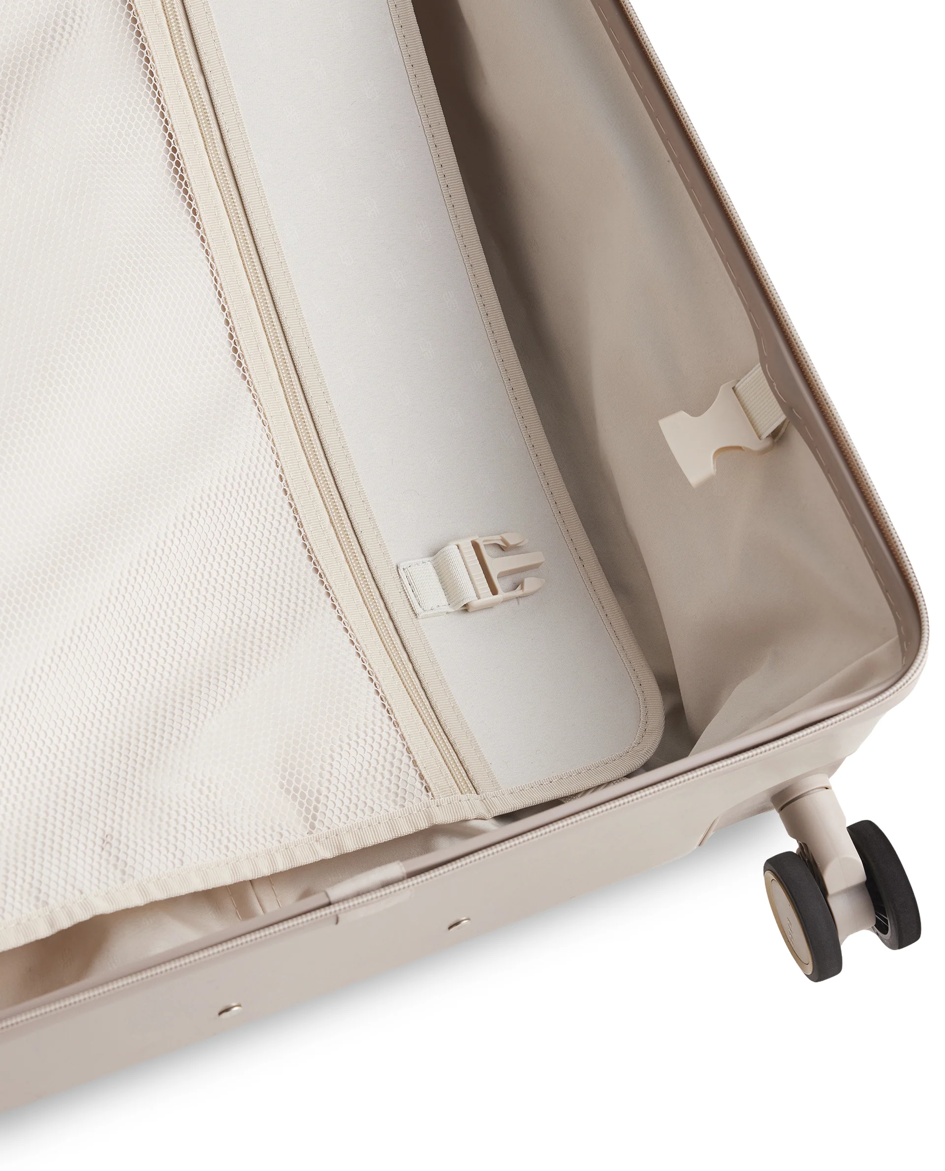 Rare Rabbit Tony Beige Hard Shell Trolley Bag Large - Image 8