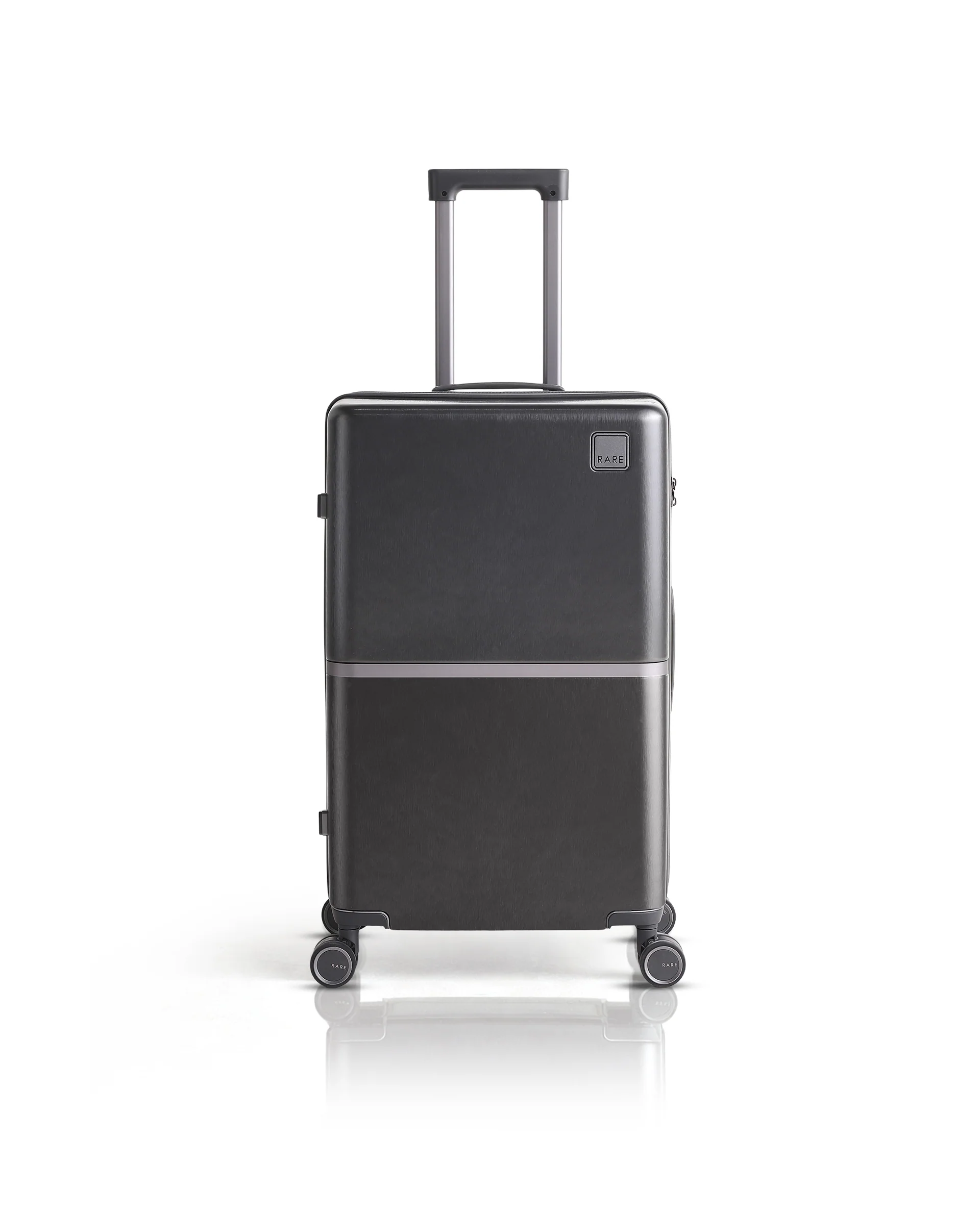 Rare Rabbit Tony Grey Hard Shell Trolley Bag