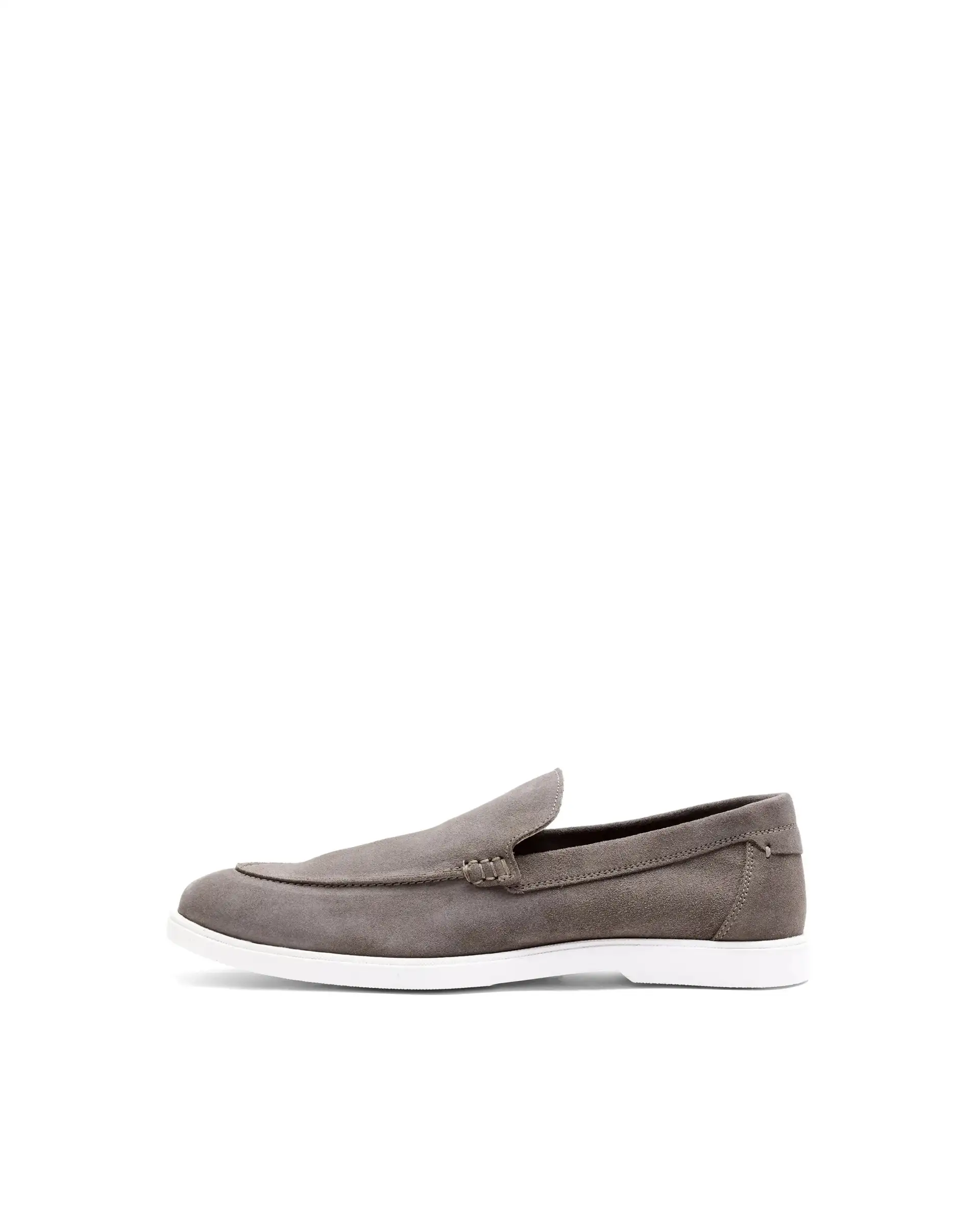 Rare Rabbit Men Velour Fawn Suede Leather Slip-On Closure Loafer - Image 9