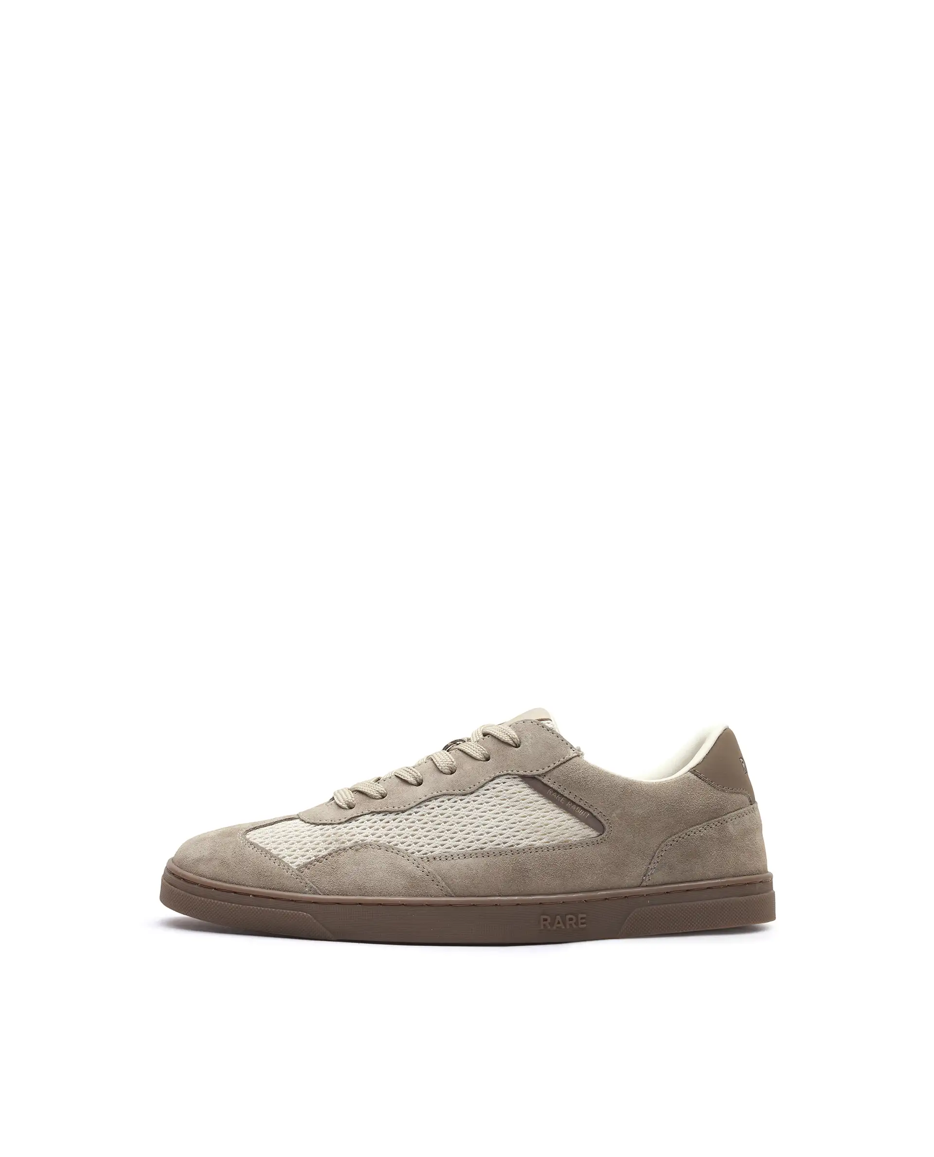 Rare Rabbit Men's Zibot Beige Suede Sneaker - Image 9