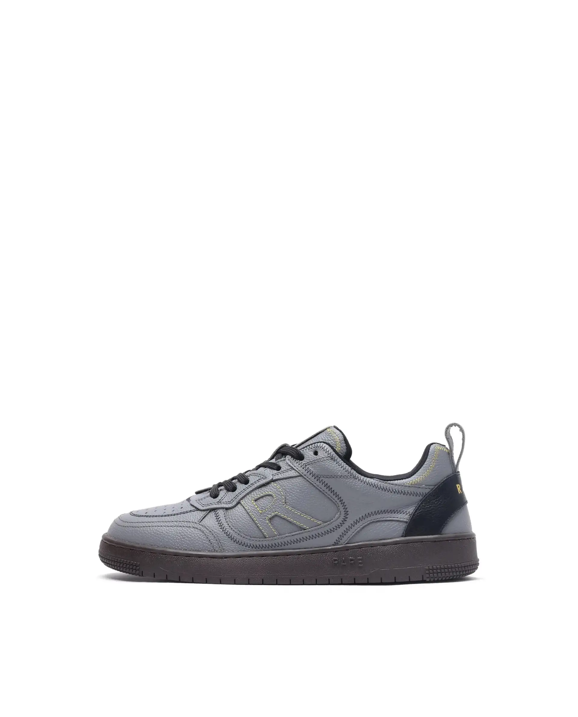 Rare Rabbit Men Zion Grey Lace-Up Closure Sneaker - Image 9