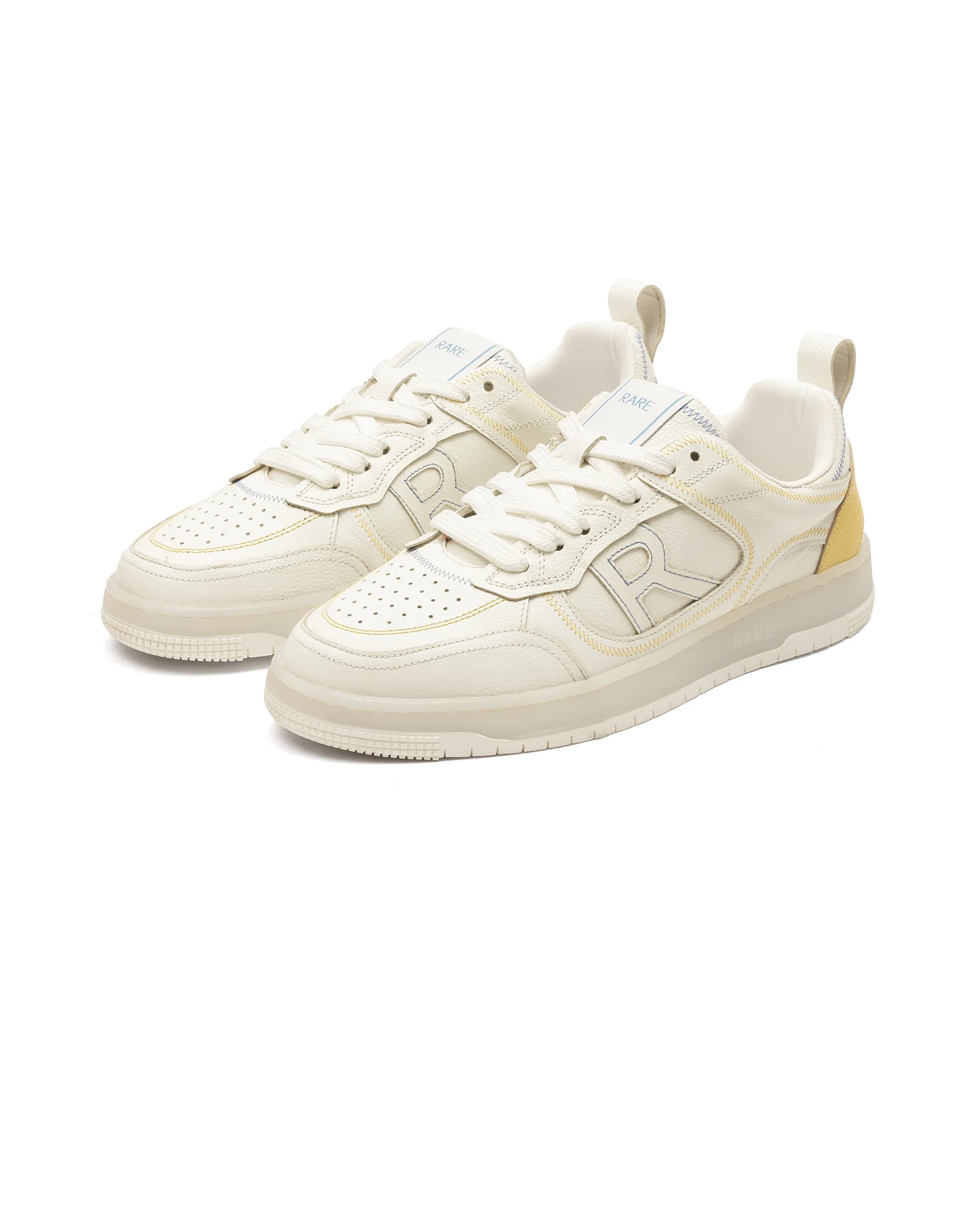 Rare Rabbit Men Zion White Lace-Up Closure Shoes - Image 4
